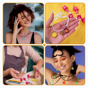 Набор для лепки украшений из пластической глины GL-007 Базовый. Изображение №9