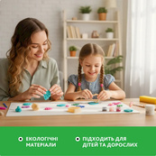 Творческий набор для изготовления украшений "Листья" PG-002A из полимерной глины. Изображение №5