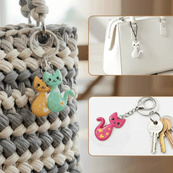 Творческий набор для изготовления украшений "Котик" PG-001A из полимерной глины. Изображение №8