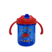 Детский поильник с трубочкой "Little pirate" MGZ-0335(Red) 280 мл. Изображение №2