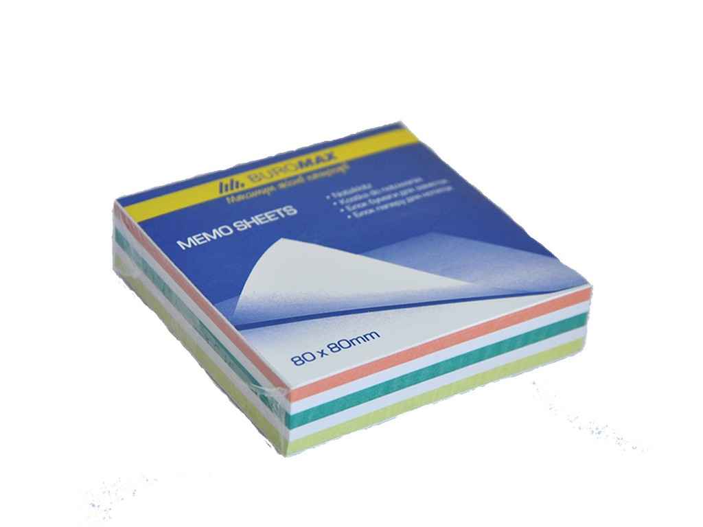 Блок паперу для нотаток Зебра 80х80х20мм, не скл. BM.2255 ТМ BUROMAX Блок паперу для нотаток Зебра 80х80х20мм, не скл. BM.2255 ТМ BUROMAX