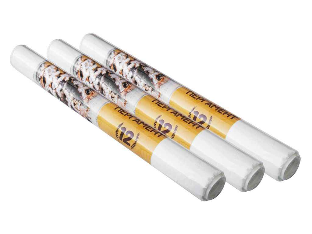 Пергамент для випікання 12м білий 42см без втулки ТМ СМАЧНЕ ЖИТТЯ Пергамент для випікання 12м білий 42см без втулки ТМ СМАЧНЕ ЖИТТЯ