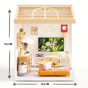 Конструктор-румбокс Вітальня Mini House 8006-MH серії "Інтер'єр", зі світлом. Зображення №3