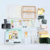 Конструктор-румбокс Кухня Mini House 8005-MH серії "Інтер'єр", зі світлом. Зображення №8