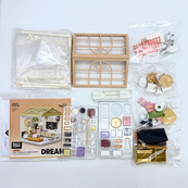 Конструктор-румбокс Вітальня Mini House 8006-MH серії "Інтер'єр", зі світлом. Зображення №8