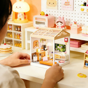 Конструктор-румбокс Вітальня Mini House 8006-MH серії "Інтер'єр", зі світлом. Зображення №10