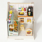 Конструктор-румбокс Цілодобовий магазин Mini House 8033-MH серії "Інтер'єр Міні". Зображення №4