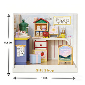 Конструктор-румбокс Магазин подарков Mini House 8037-MH серии "Интерьер Мини". Изображение №3 Конструктор-румбокс Магазин подарков Mini House 8037-MH серии "Интерьер Мини". Изображение №3