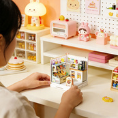 Конструктор-румбокс Цілодобовий магазин Mini House 8033-MH серії "Інтер'єр Міні". Зображення №6