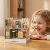 Конструктор-румбокс Кофейня Mini House 8034-MH серии "Интерьер Мини". Изображение №6 Конструктор-румбокс Кофейня Mini House 8034-MH серии "Интерьер Мини". Изображение №6