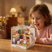 Конструктор-румбокс Магазин подарков Mini House 8037-MH серии "Интерьер Мини". Изображение №7 Конструктор-румбокс Магазин подарков Mini House 8037-MH серии "Интерьер Мини". Изображение №7