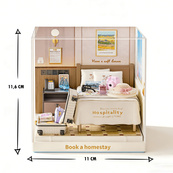 Конструктор-румбокс Готельний номер Mini House 8038-MH серії "Інтер'єр Міні". Зображення №3