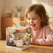 Конструктор-румбокс Термальна купальня Mini House 8041-MH серії "Інтер'єр Міні". Зображення №7