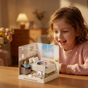 Конструктор-румбокс Готельний номер Mini House 8038-MH серії "Інтер'єр Міні". Зображення №7