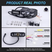 Фара-LED Прямокутник 85W E06L 8500Lm 6500K/3200K DC9-30V IP66. Зображення №2