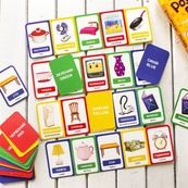 Настольная игра "Умное лото. Еда" 831003, 4 больших игровых поля, 20 маленьких карточек. Изображение №5