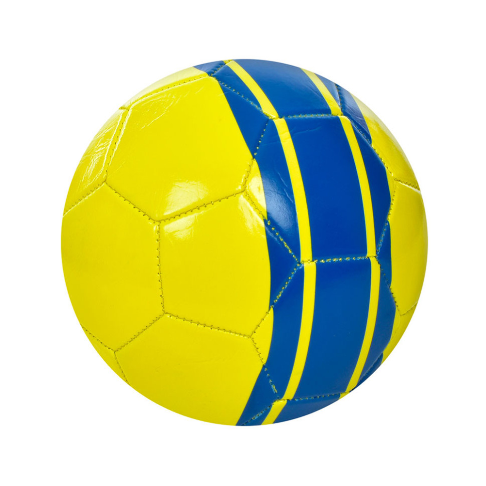 Мяч футбольный EV-3381(Yellow) размер 5, ПВХ 1,8 мм, 300-320 г Мяч футбольный EV-3381(Yellow) размер 5, ПВХ 1,8 мм, 300-320 г