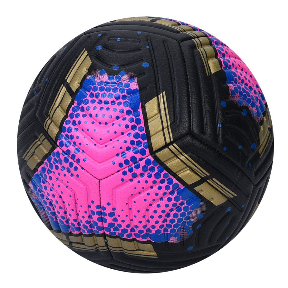 М'яч футбольний MS 4867(Pink) розмір 5, ПВХ, 420-440 г М'яч футбольний MS 4867(Pink) розмір 5, ПВХ, 420-440 г