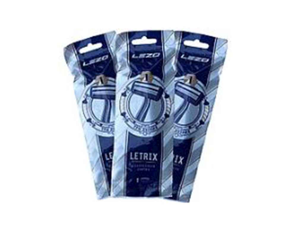 Станок одноразовий для гоління, одноразовий чоловічий LETRIX (1шт) ТМ LEZO Станок одноразовий для гоління, одноразовий чоловічий LETRIX (1шт) ТМ LEZO