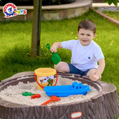 Детский игровой набор "Кораблик 3" 2889TXK с ведерком. Изображение №4