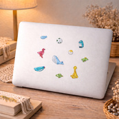 Набор 3D-наклеек "Тики море" Tiki Wiki 51428 серии Crystal. Изображение №4