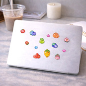 Набор 3D-наклеек "Тики фрукты" Tiki Wiki 51367 серии Crystal. Изображение №4