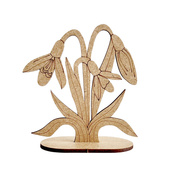 Фигурка для раскрашивания и декорирования "Подснежники" FDZ-531. Изображение №2