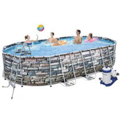 Басейн каркасний Bestway 56719 (610-366-122см), 20241 л. Зображення №2