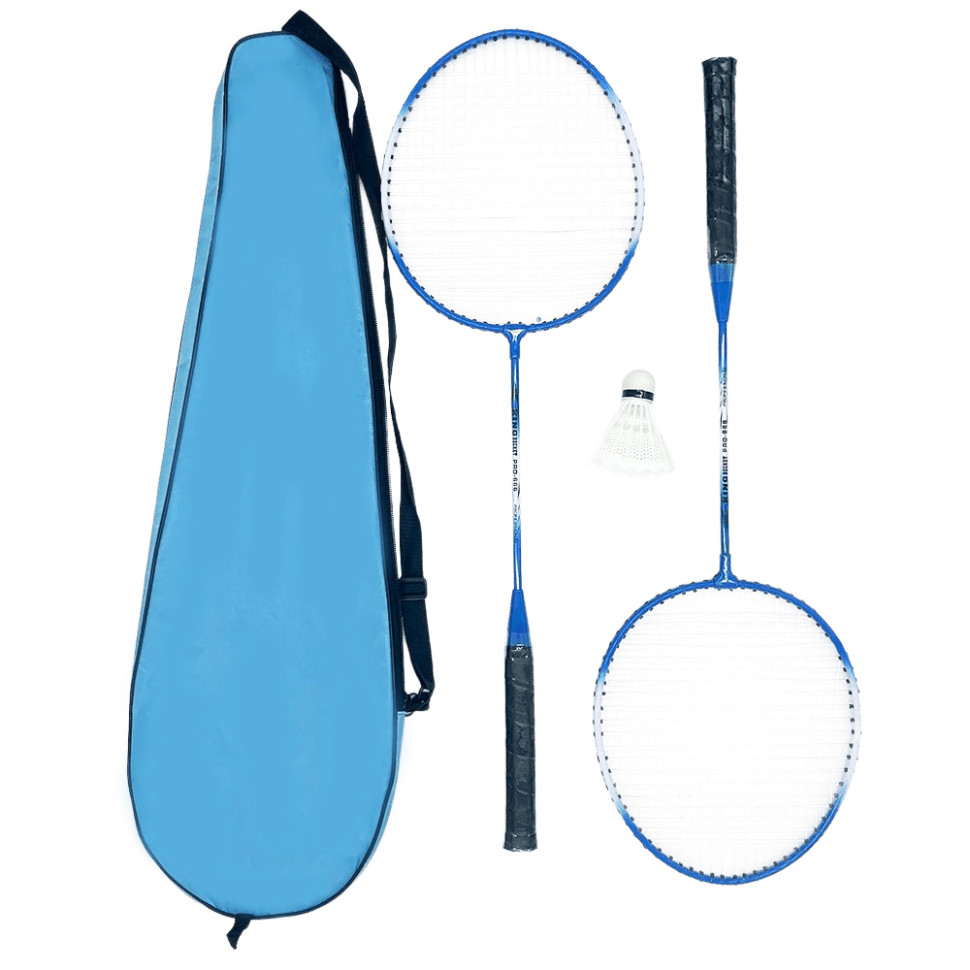 Набір для бадмінтону NE-BD-208, (2 ракетки, волан, чохол) Набір для бадмінтону NE-BD-208, (2 ракетки, волан, чохол)