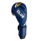 Перчатки боксерские Fight Gear Team Club NE-BOX-BF-10-BL, 10 oz, синий. Изображение №4