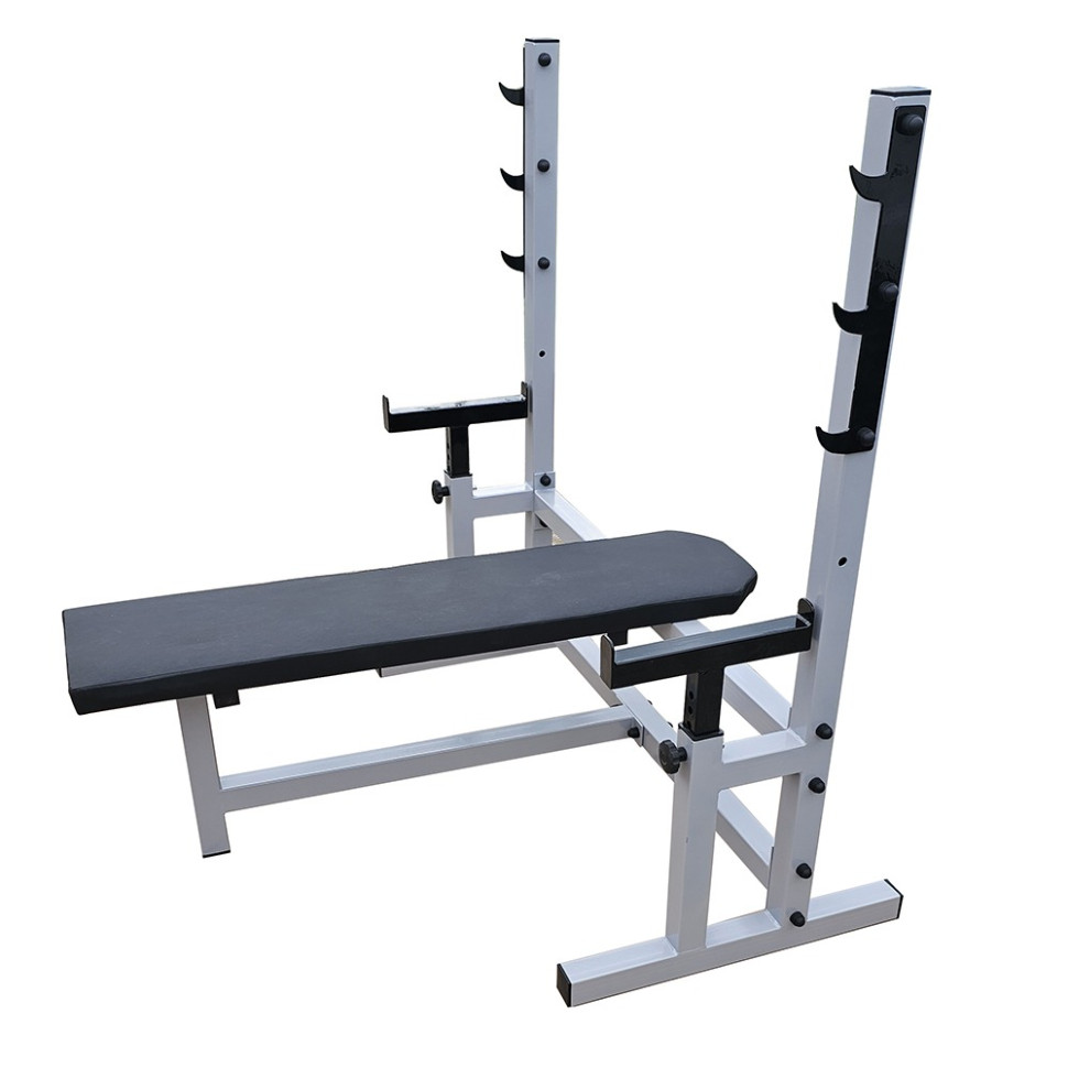Профессиональная скамейка для жима "Profigym" NE-SK-60 со стойками до 300 кг Профессиональная скамейка для жима "Profigym" NE-SK-60 со стойками до 300 кг