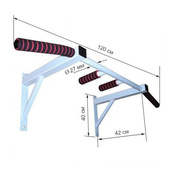 Турник настенный Wide Pro 2 белый NE-TR-17W. Изображение №2 Турник настенный Wide Pro 2 белый NE-TR-17W. Изображение №2