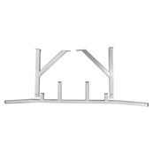 Турнік настінний Wide Pro білий NE-TR-16W. Зображення №3 Турнік настінний Wide Pro білий NE-TR-16W. Зображення №3