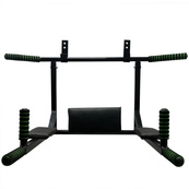 Турнік-бруси настінний "Iron" NE-TR-3B 3 в 1 з м'якими ручками чорний. Зображення №2