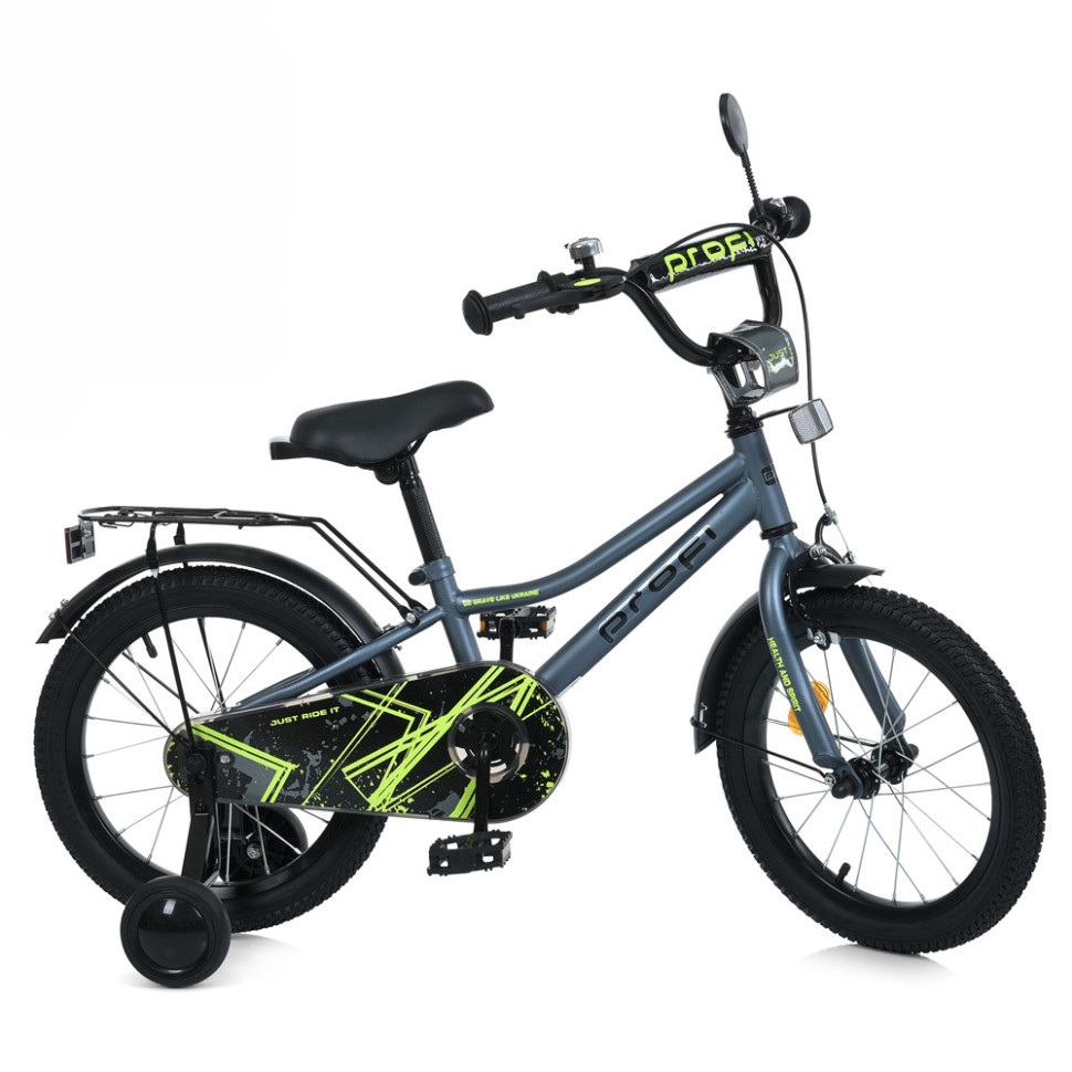 Велосипед дитячий MB 14014-1 колеса 14 дюймів, чорний Велосипед дитячий MB 14014-1 колеса 14 дюймів, чорний