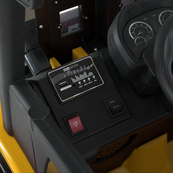 Детский электромобиль Погрузчик M 6063EBLR-6 до 30 кг. Изображение №7