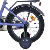 Велосипед детский MB 14043-1 колеса 14 дюймов, фиолетовый. Изображение №2 Велосипед детский MB 14043-1 колеса 14 дюймов, фиолетовый. Изображение №2