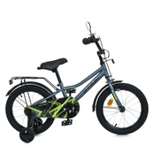 Велосипед дитячий MB 16014-1 колеса 16 дюймів, чорний. Зображення №5