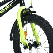 Велосипед дитячий MB 18015-1 колеса 18 дюймів, чорно-зелений. Зображення №3