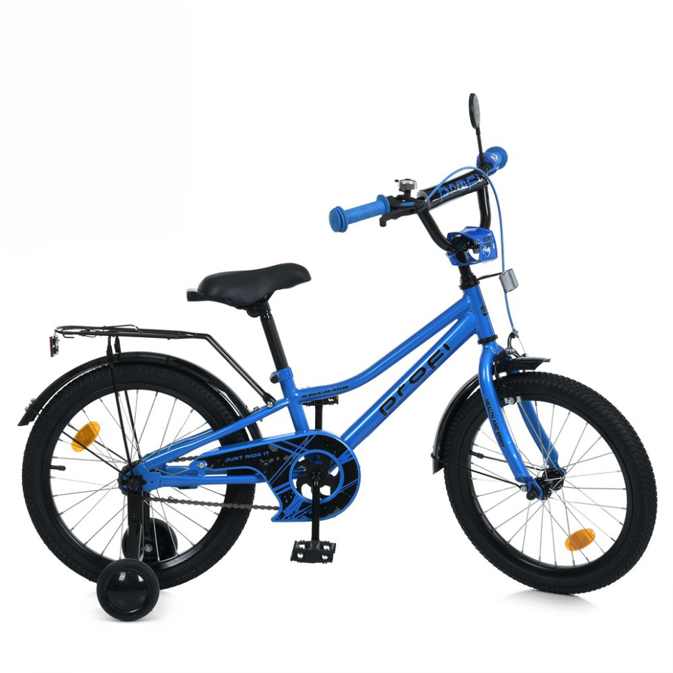 Велосипед дитячий MB 18012-1 колеса 18 дюймів, синій Велосипед дитячий MB 18012-1 колеса 18 дюймів, синій
