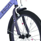 Велосипед детский MB 20043-1 колеса 20 дюймов, фиолетовый. Изображение №3