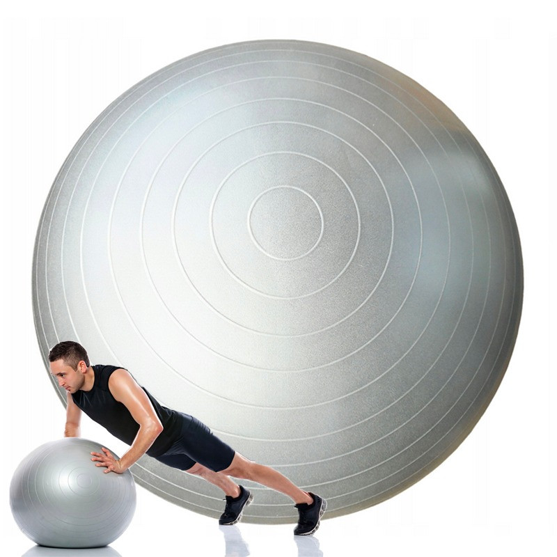 Фітбол м'яч для фітнесу HMS NE-FB-65G, сірий 65 см Фітбол м'яч для фітнесу HMS NE-FB-65G, сірий 65 см