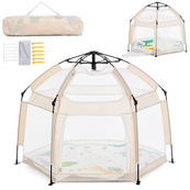 Дитячий манеж MR 1512 Ivory Beige 146×127×110 см. Зображення №3