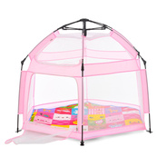 Детский манеж MR 1512 Powder Pink 146×127×110 см. Изображение №2