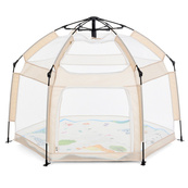 Дитячий манеж MR 1512 Ivory Beige 146×127×110 см. Зображення №4