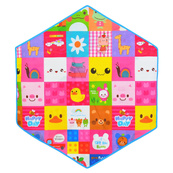 Детский манеж MR 1512 Powder Pink 146×127×110 см. Изображение №7