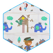 Детский манеж MR 1512 Silver Mist 146×127×110 см. Изображение №5