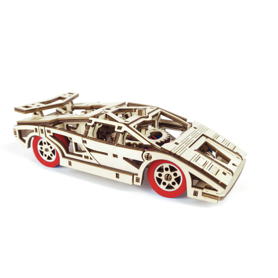 Дерев'яний конструктор "Raging Bull" Time for Machine T4M380304 Червоний Дерев'яний конструктор "Raging Bull" Time for Machine T4M380304 Червоний