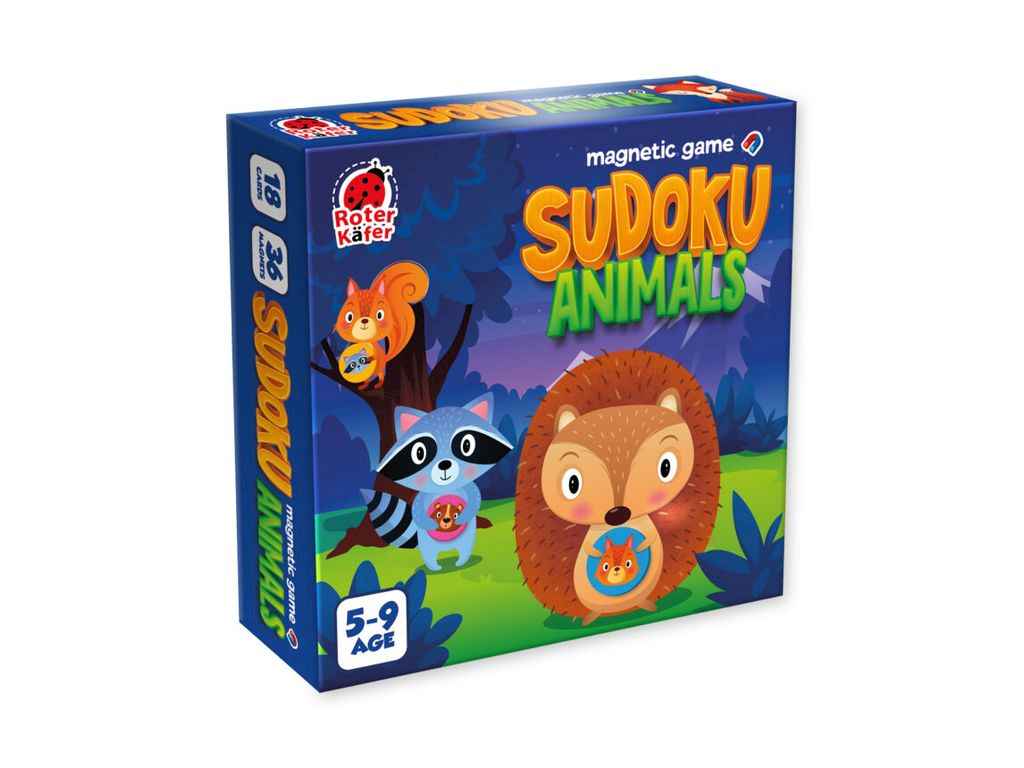 Гра магнітна Судоку Тварини арт.RK2150-01 ТМVLADI TOYS Гра магнітна Судоку Тварини арт.RK2150-01 ТМVLADI TOYS