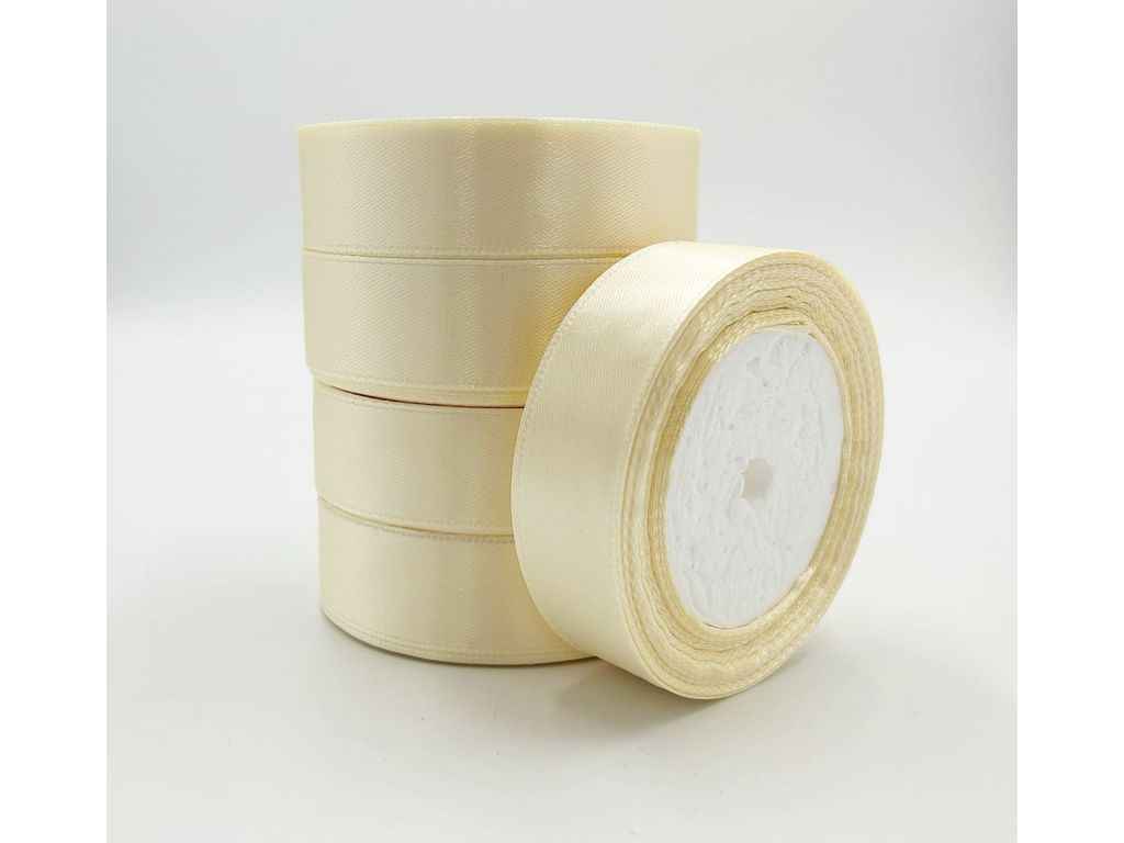 Стрічка атласна 2,5см * 23м шампань арт.АБ-721 ТМ КИТАЙ Стрічка атласна 2,5см * 23м шампань арт.АБ-721 ТМ КИТАЙ